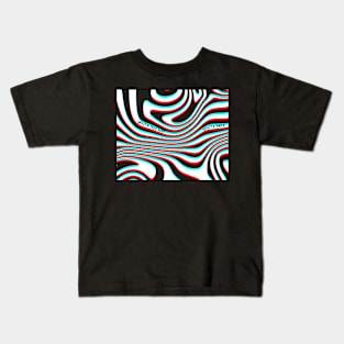 Line Abstract Pattern Kids T-Shirt